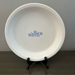 Vintage 1960s Corningware Blue Cornflower 9 Inch Pie Plate
